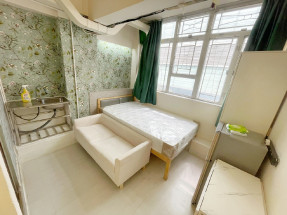 基本家私電器齊，有床光猛通風，拎包入住，旺市區內，歡迎約睇