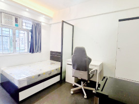 有基本傢私電器，開間有窗，光猛通風，黃雞地段，歡迎約睇