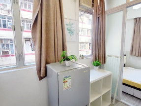 一房一廳，基本傢私電器齊，拎包入住，獨立衛浴，多窗光猛，旺市區，歡迎約睇