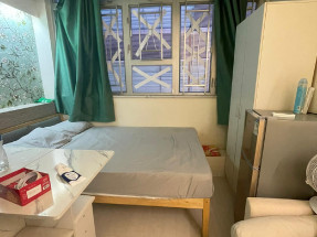 基本家私電器齊，有床光猛通風，拎包入住，旺市區內，歡迎約睇