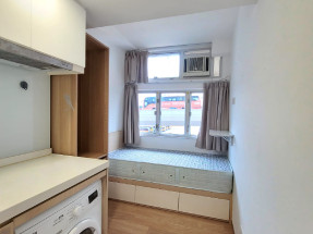 開放式間隔，有基本傢私電器，拎包入住，有窗，黃金地段，歡迎約睇