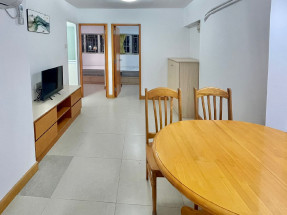 兩房一廳，梗廚，有部分傢私電器，包水電wifi，歡迎約睇