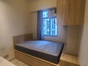 榮華大樓，有鐵閘，有保安，有基本傢私電器，拎包入住，歡迎約睇