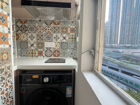 開放式間隔，有基本傢私電器，拎包入住，樓下有大閘，有窗舒適，歡迎咨詢