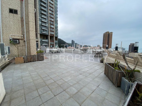 Roof, newly renovated, modern decoration, open city view