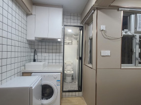 新裝修,有大窗,有部分傢私電器,乾濕分離,歡迎約睇