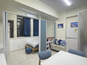 唐樓，一房一廳間隔，齊傢私電器全新靚裝，港鐵站0距離，交通便利，地理位置極佳， 設備齊全