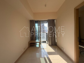 High floor, open city view, partial furnished