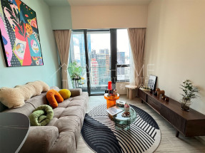 Furnished, high floor, open city view