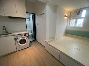 開間，有基本傢私電器，拎包入住，有窗，旺市區內，歡迎約睇