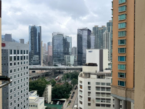 高層兩房租盤 向東望荔枝角 開揚舒適