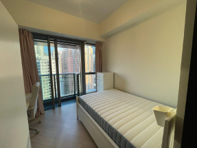 Furnished, high floor, convenient location