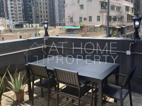 Roof, walk up, convenient location