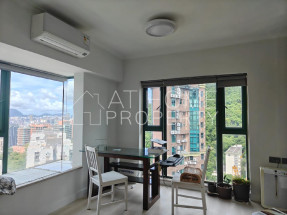 High floor, nice deco, partial furnished, shuttle bus to Sheung Wan