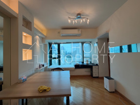 Furnished, high floor, open city view, shuttle bus to Central