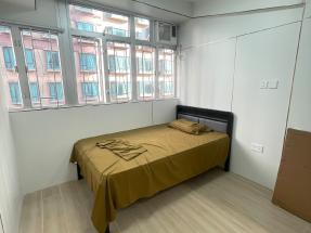 開放式，有基本傢私電器，拎包入住，旺市區內，歡迎約睇