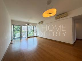 Practical layout, bright and airy, quiet location, open city view
