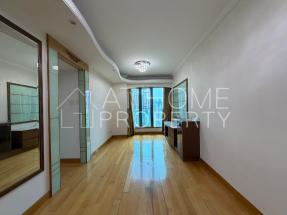 Furnished, high floor, bright and airy