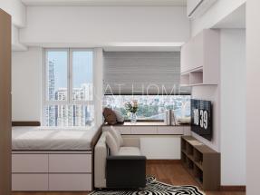 Open city view, furnished, quiet location