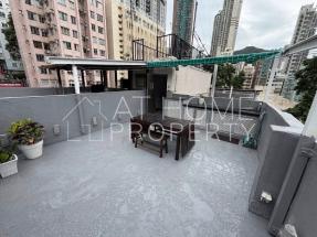 Roof, open plan, furnished, quiet location
