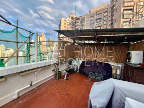 Private roof, sea view, rare on market, walking distance to MTR & HKU