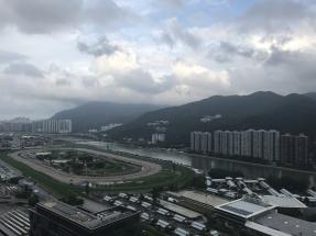 東鐵線 站頂超級筍盤 東南開揚馬場景+河景 對比大圍呎價折讓近20000@呎